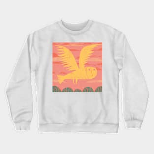 Yellow Owl Crewneck Sweatshirt